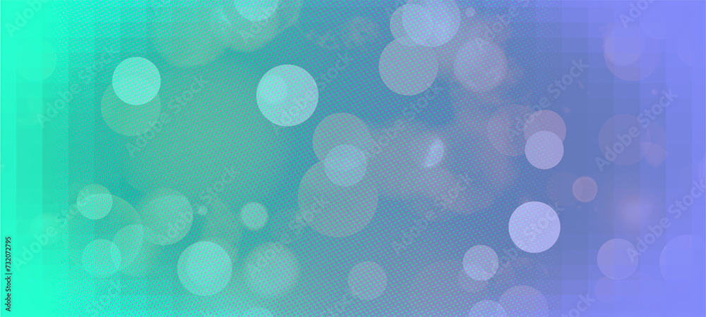 Blue bokeh widescreen background for banner, poster, event, celebrations and various design works Blue bokeh widescreen background for banner, poster, event, celebrations and various design works