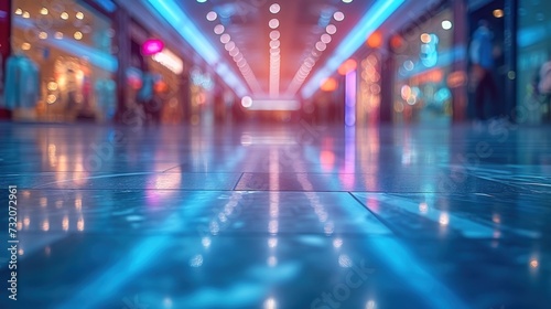 blur image background of shopping mall