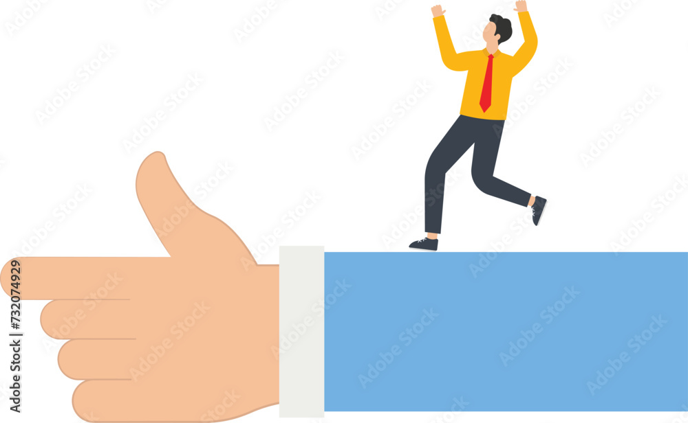 Businessman ready to start
Businessman ready to start