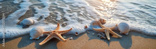 Starfish Trio on Sunny Beach