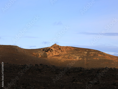 Reykjanesfólkvangur is a nature preserve in Iceland with lava formations, crater lakes, bird cliffs and bubbling geothermic fields