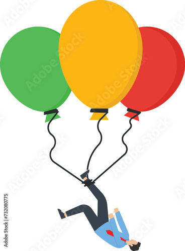 situation for success and failure, growth or losing comparison, risk or challenge 
