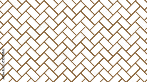 White brick tile wall or floor background	