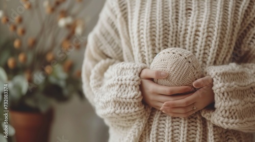 Simple and serene image portraying the tranquility and peace that mothers bri...