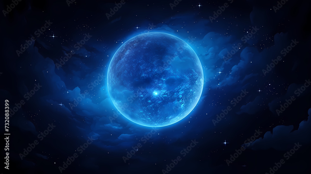 Cosmic illustration showing vibrant cosmic background