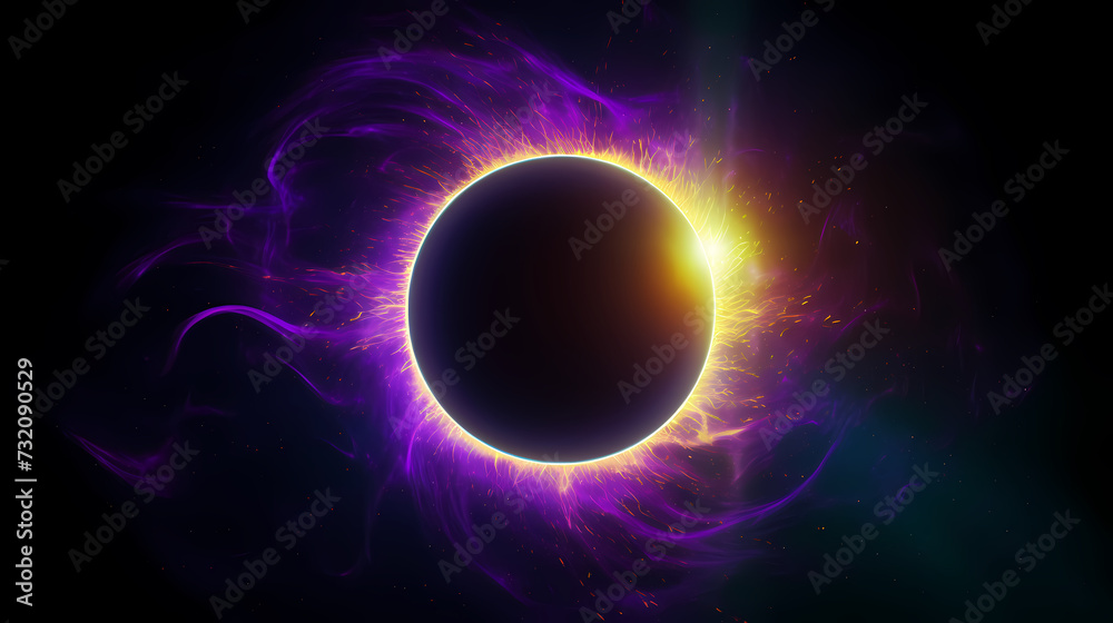 Obraz premium Space background, cosmic science, astronomy background