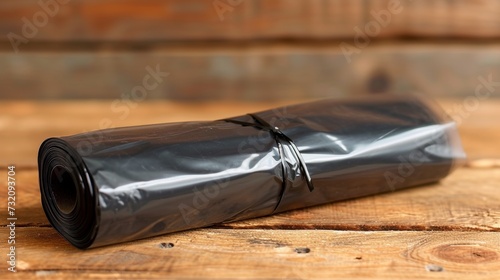 Black plastic wrap overlay bag effect texture pack film garbage sticker album foil grunge border