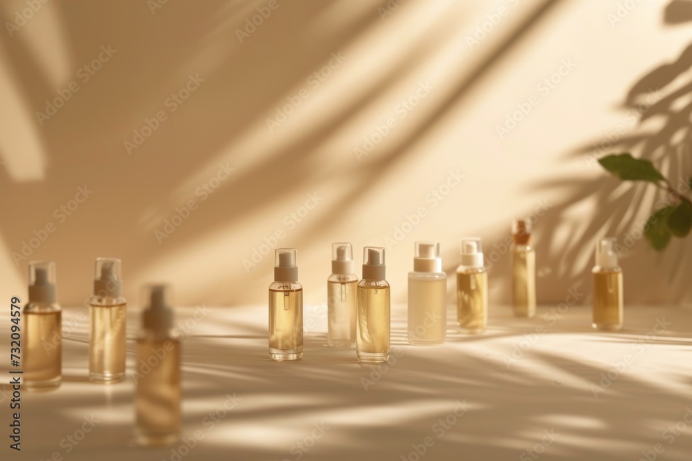 Skin care sustainable cosmetics anti aging relaxing wellness spray