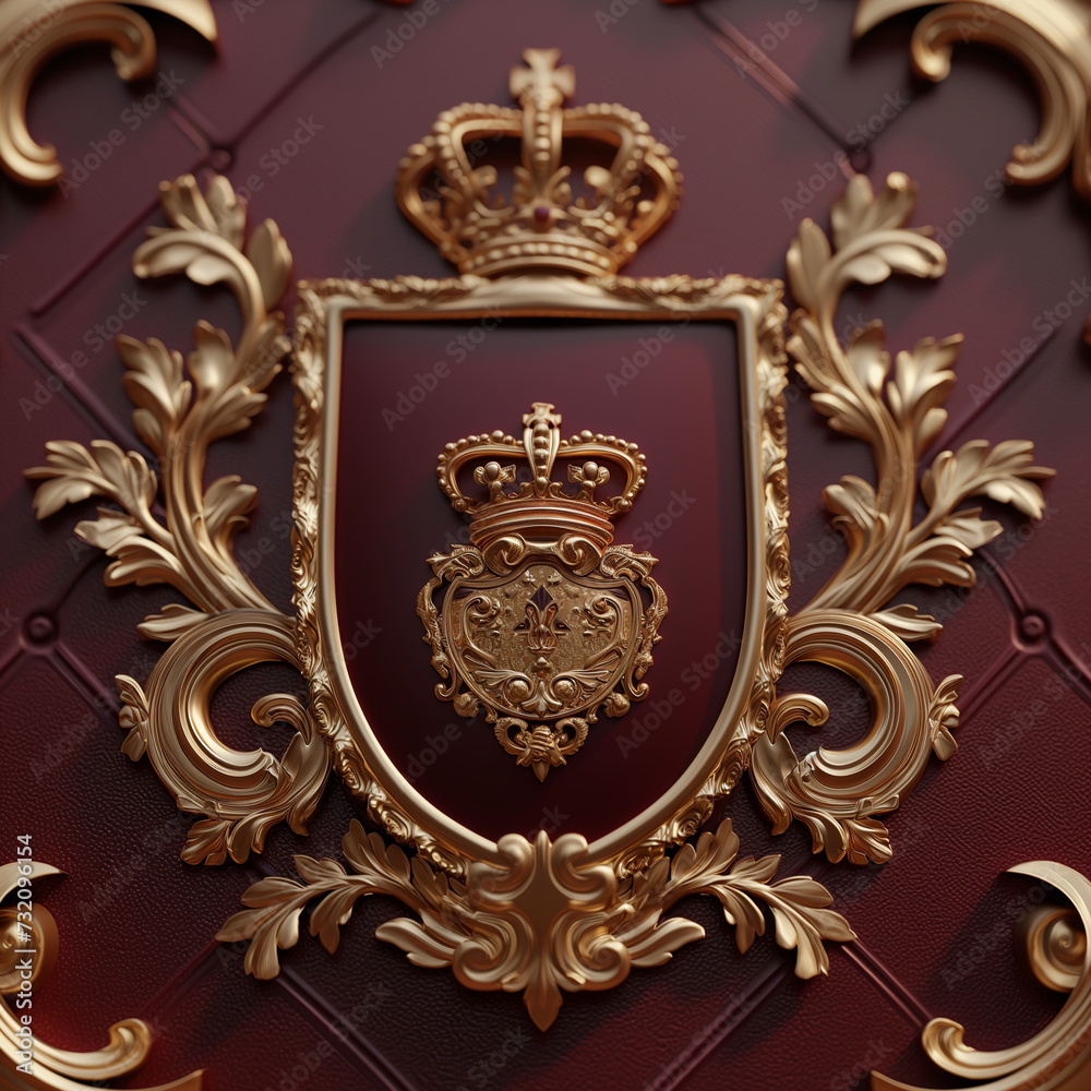 Regal Elegance: A Photorealistic Showcase of Luxurious Royal Logos and Emblems Regal Elegance: A Photorealistic Showcase of Luxurious Royal Logos and Emblems
