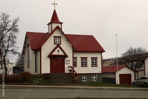 Akureyri is a town in northern Iceland