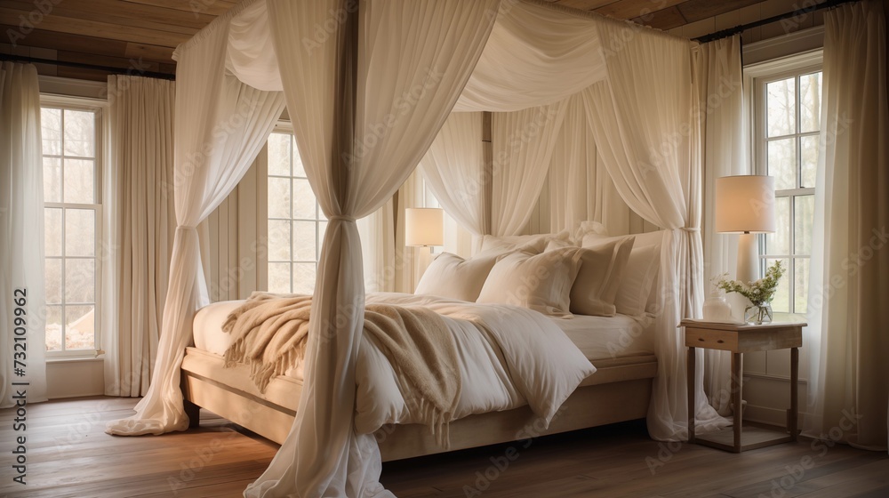 Fototapeta premium Napping Nook Canopy Bed