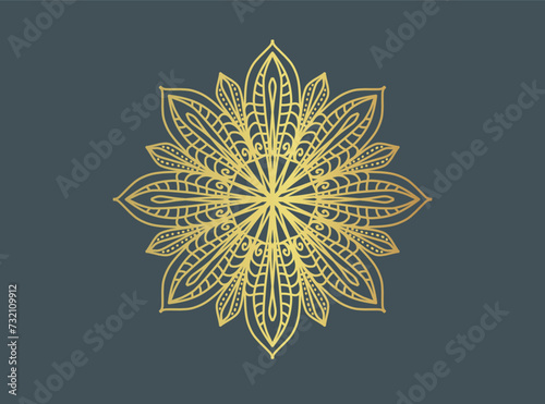 Luxury ornamental mandala design background