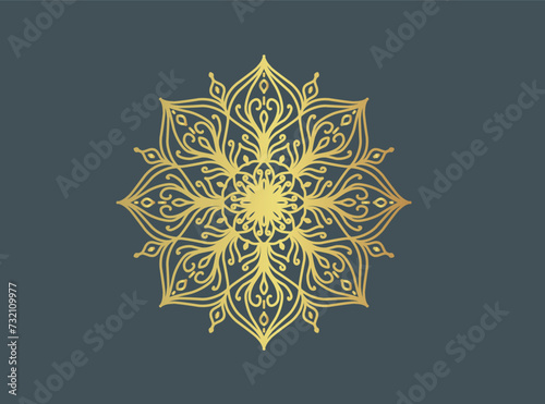 Luxury ornamental mandala design background