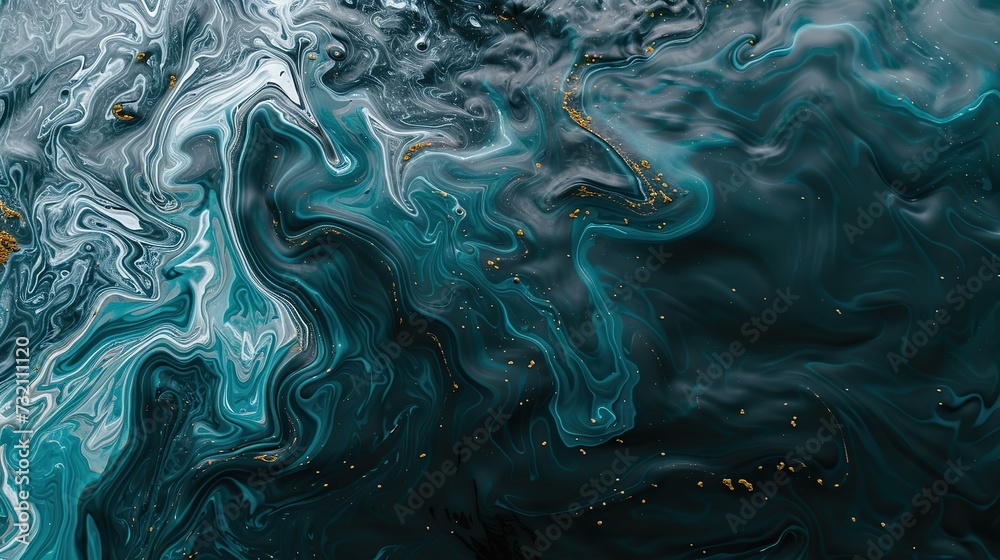 Aquatic Harmony Disrupted: Detailed Abstract Patterns Revealing Oil Pollution Impact Aquatic Harmony Disrupted: Detailed Abstract Patterns Revealing Oil Pollution Impact