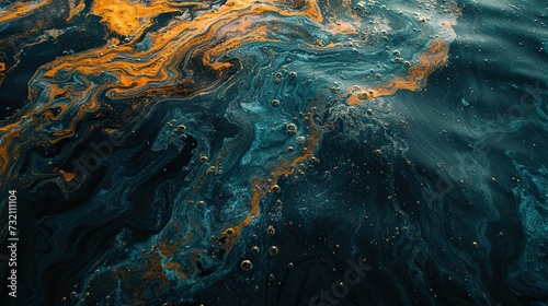 Aquatic Ecosystems in Peril: Detailed Abstract Patterns of Oil Pollution