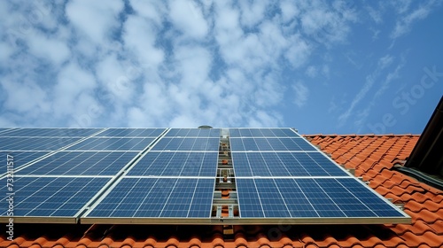 Sleek Energy Solutions: The Aesthetic Appeal of Solar Panels on a House