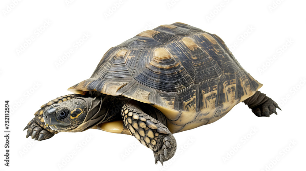Fototapeta premium tortoise isolated on white background