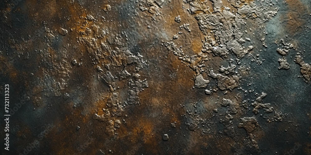 Aged surface close-up, emphasizing the fine details and untouched beauty of the texture, reflecting its antiquity.