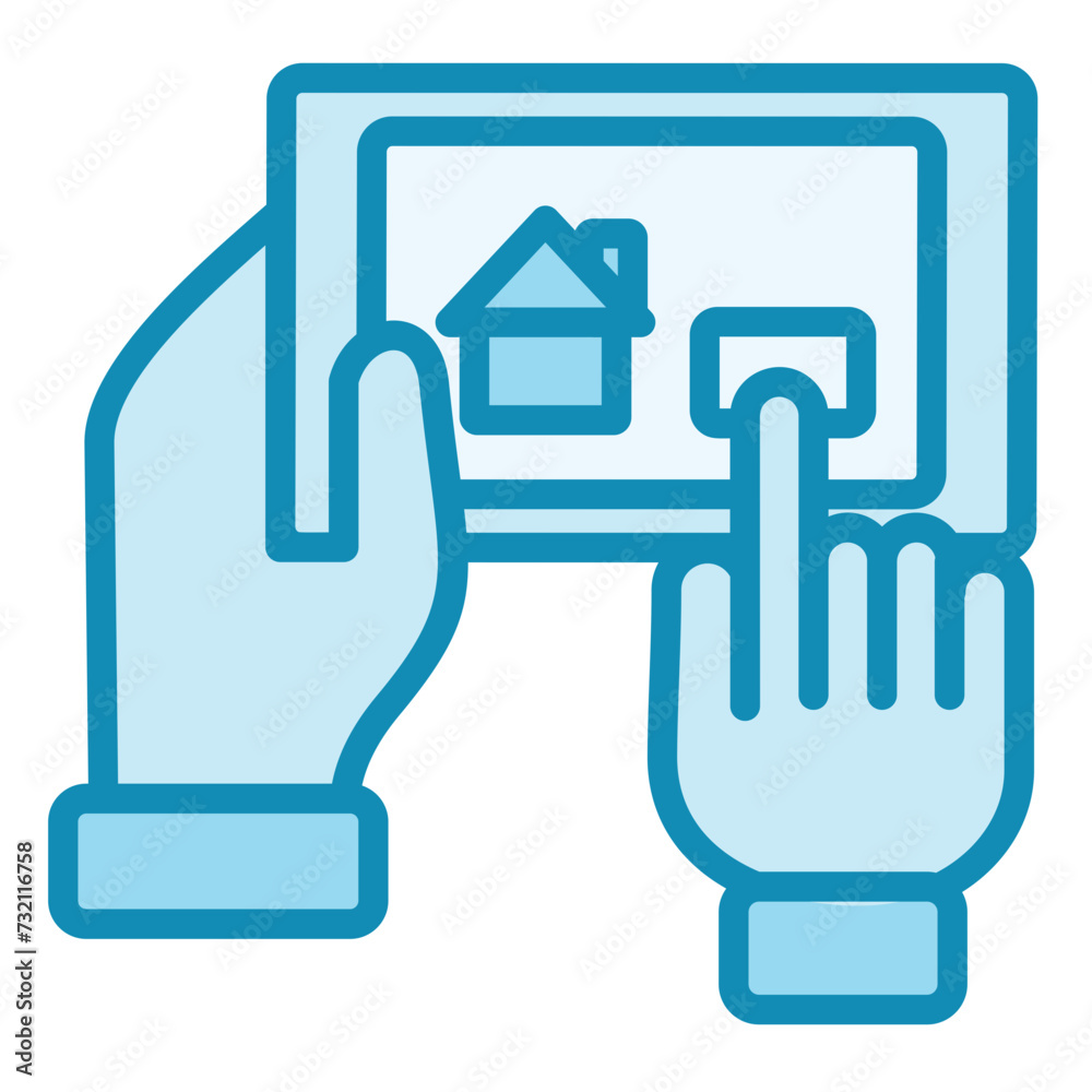 Obraz premium Automation Hub Icon