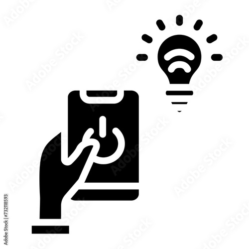 Smart Lightbulb Icon