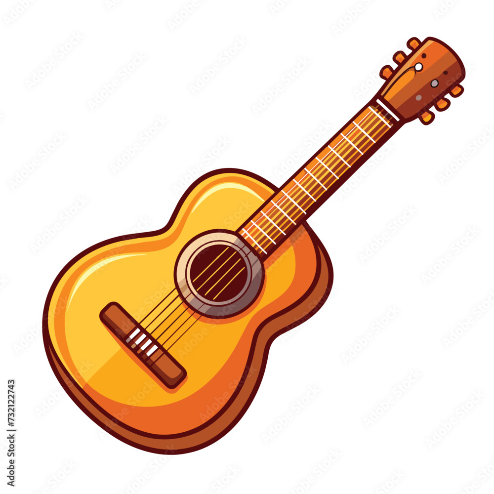 Vector Illustration Of Musical Instruments