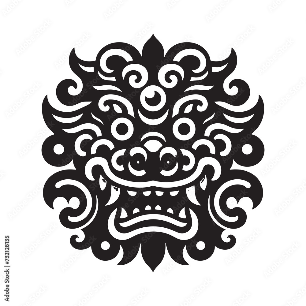 Animated Lion Dance Vector Graphics Animated Lion Dance Vector Graphics