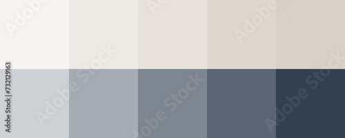 Colour set palette vector illustration