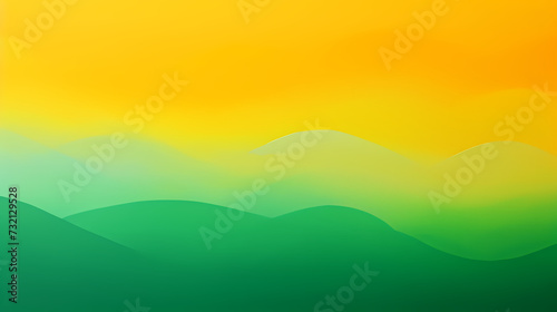 Rainbow gradient abstract colorful watercolor background © xuan