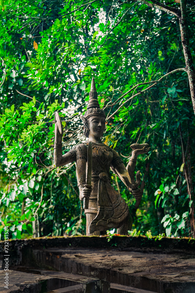 Fototapeta premium Secret Buddha Garden - Tarnim Magic Garden Tambon Na Mueang - Ko Samui District Tajlandia