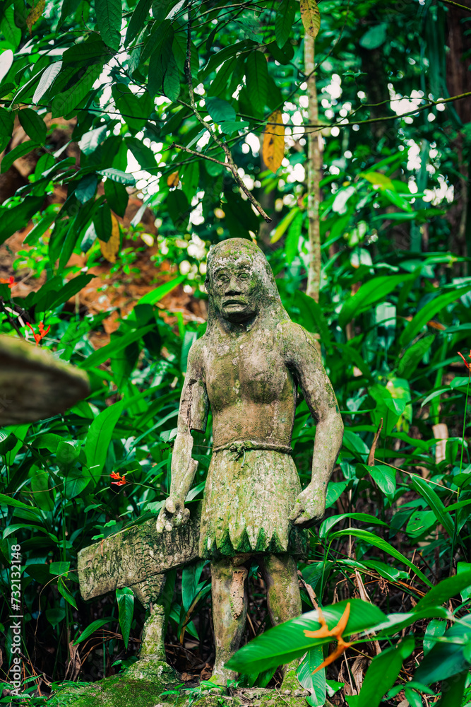 Obraz premium Secret Buddha Garden - Tarnim Magic Garden Tambon Na Mueang - Ko Samui District Tajlandia