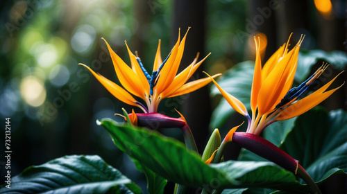 Birds of Paradise Tropical flower