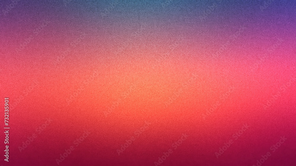 Gradient with a grainy effect, inspired by sunrise or sunset. Grainy gradients style, vintage noise, abstract background - obrazy, fototapety, plakaty 