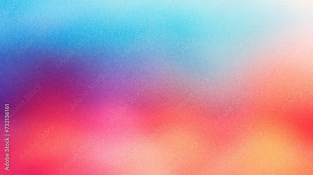Fototapeta premium Grainy gradient creating a sense of movement and dynamics in the background. Grainy gradients style, vintage noise, abstract background