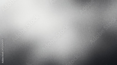 Abstract background with a gradient from black to white with a grainy effect. Grainy gradients style, vintage noise, abstract background