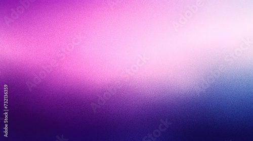 Gradient with a grainy shade of purple, creating an atmosphere of mystery. Grainy gradients style, vintage noise, abstract background