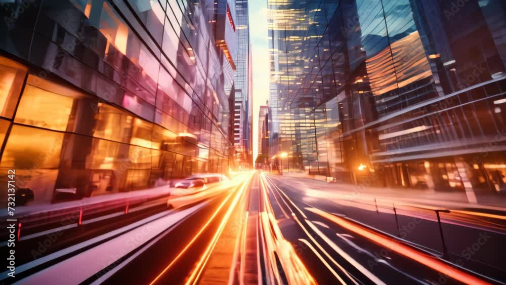 A dynamic business environment surrounding with building in fast paced and ever changing landscape.