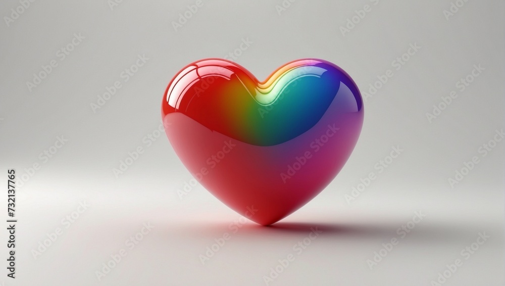 heart isolated on white heart isolated on white