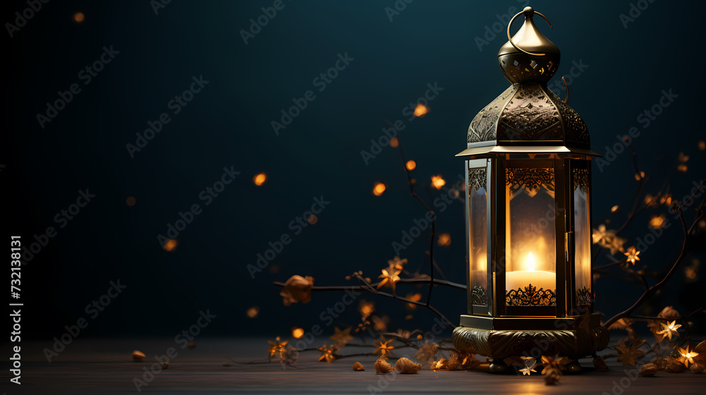 Fototapeta premium Ramadan background, celebrating Eid al-Fitr and Ramadhan