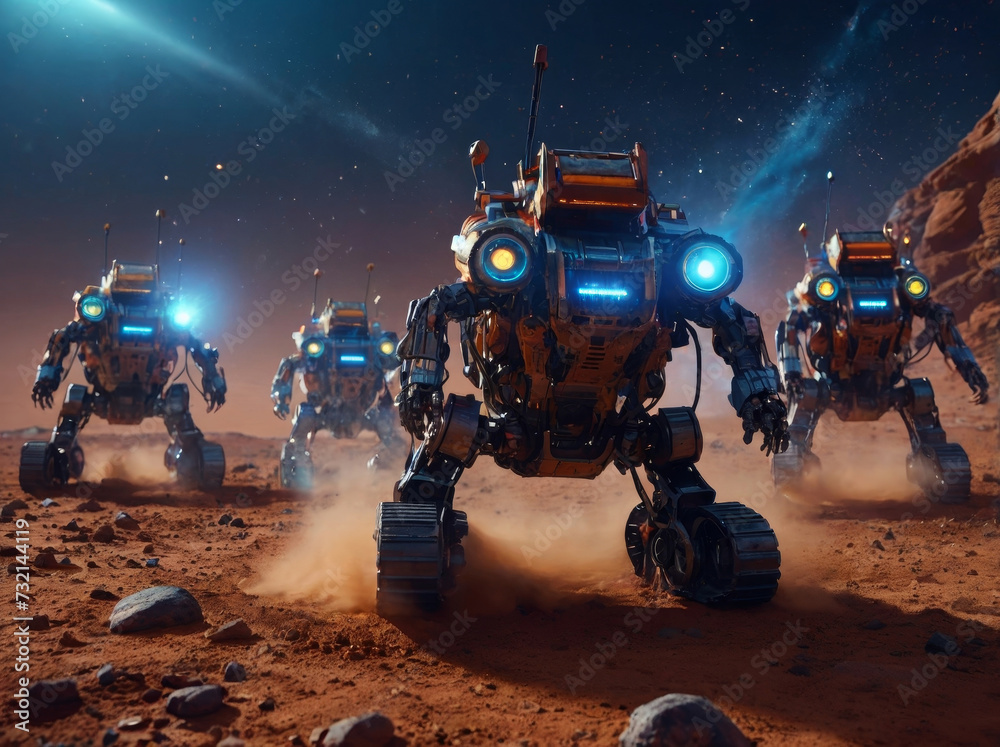 robots in space robots in space