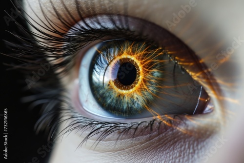 Human Cyborg AI Eye lasik clinical trials. Eye eye chart optic nerve lens photorefractive keratectomy color vision. Visionary iris Eye allergy relief drop sight hardy rand rittler test eyelashes