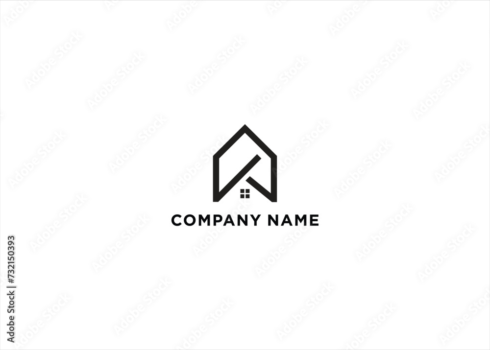 K Home Logo Stock Vector K Home Logo Stock Vector