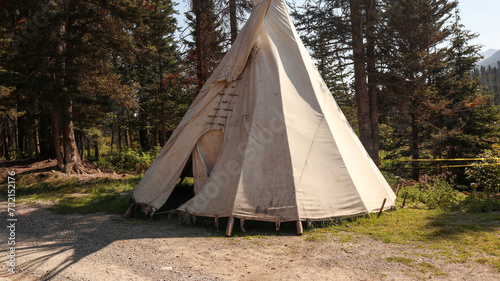 Authentic Teepee Indigenous Culture photo