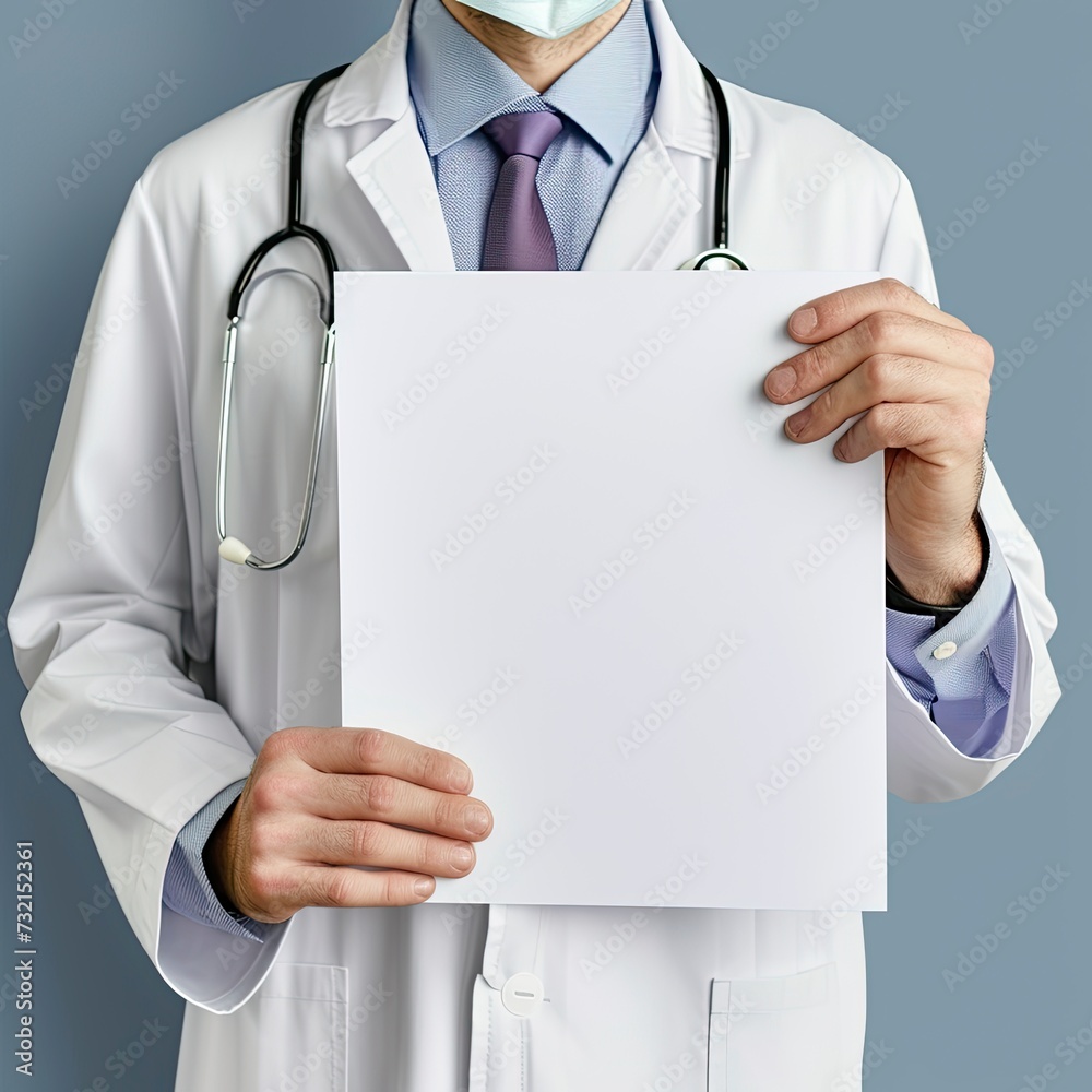 Doctor poster design background, realistic, HD, copy space - generative ai Doctor poster design background, realistic, HD, copy space - generative ai