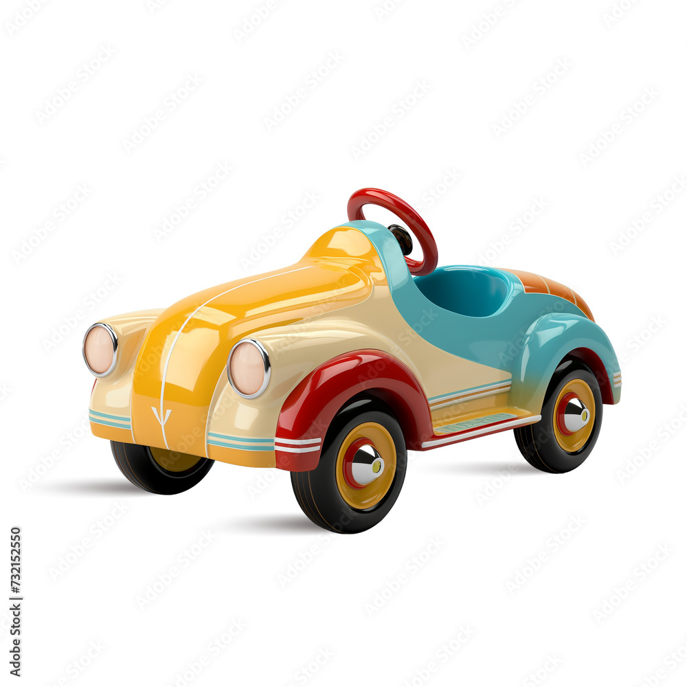 colored toy car isolated on white colored toy car isolated on white