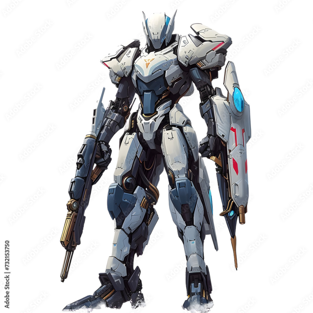 robot cyborg soldier, anime mecha battle suit robot cyborg soldier, anime mecha battle suit