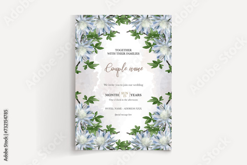 wedding invitation templates with rsvp
