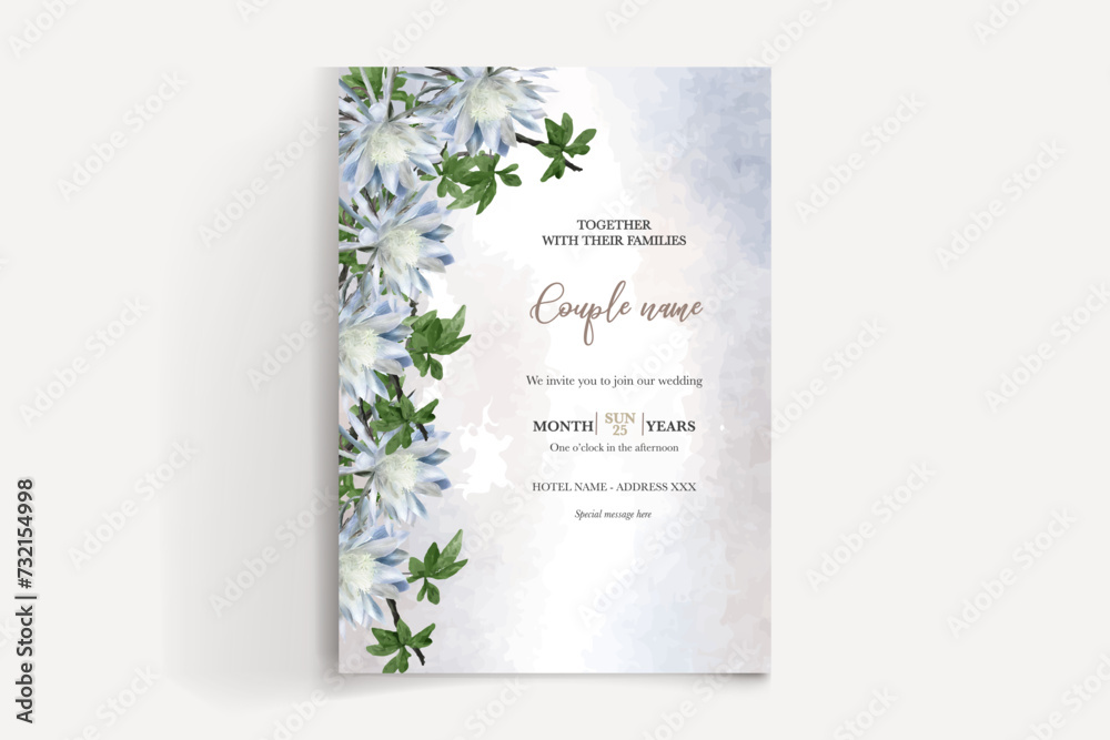wedding invitation templates with rsvp