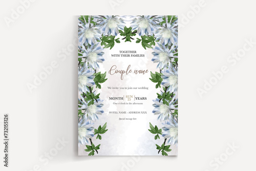 wedding invitation templates with rsvp