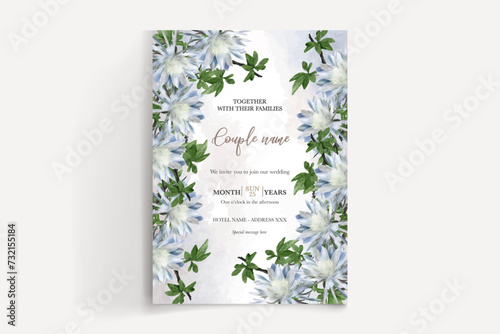 wedding invitation templates with rsvp