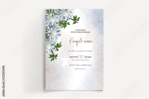wedding invitation templates with rsvp